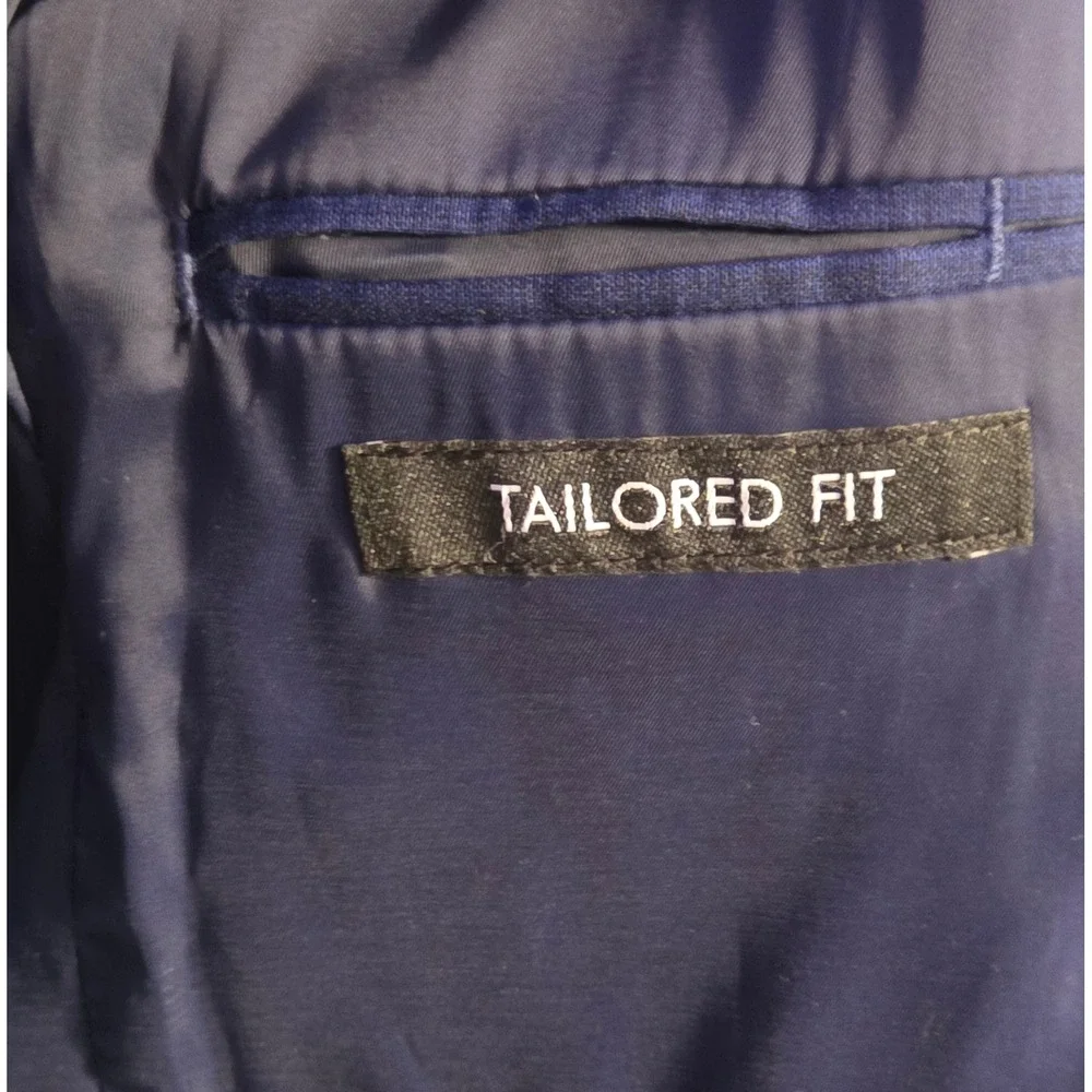 Jos. A. Bank 2 Button Sports Jacket‎ Mens Size 38 Short Navy